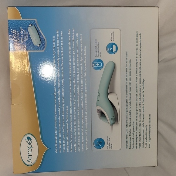 Amopé Pedi Perfect Wet & Dry Rechargeable Foot File - Picture 5 of 8